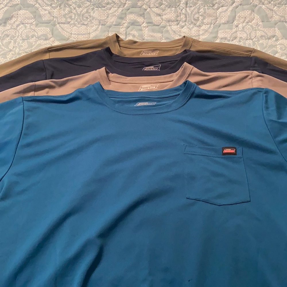 Set of 4 Dickies short sleeve pocket tee 2XL - Cool